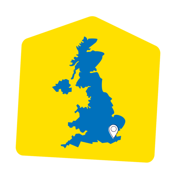 Map of Kent
