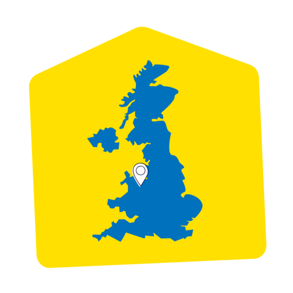 Map of Wrexham