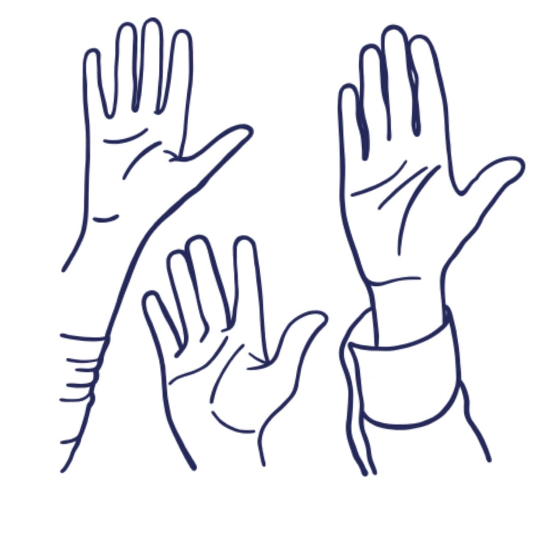 hands up