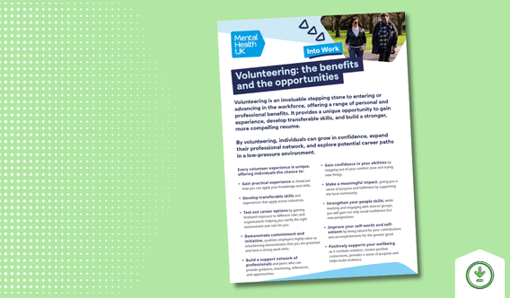 Volunteering cover