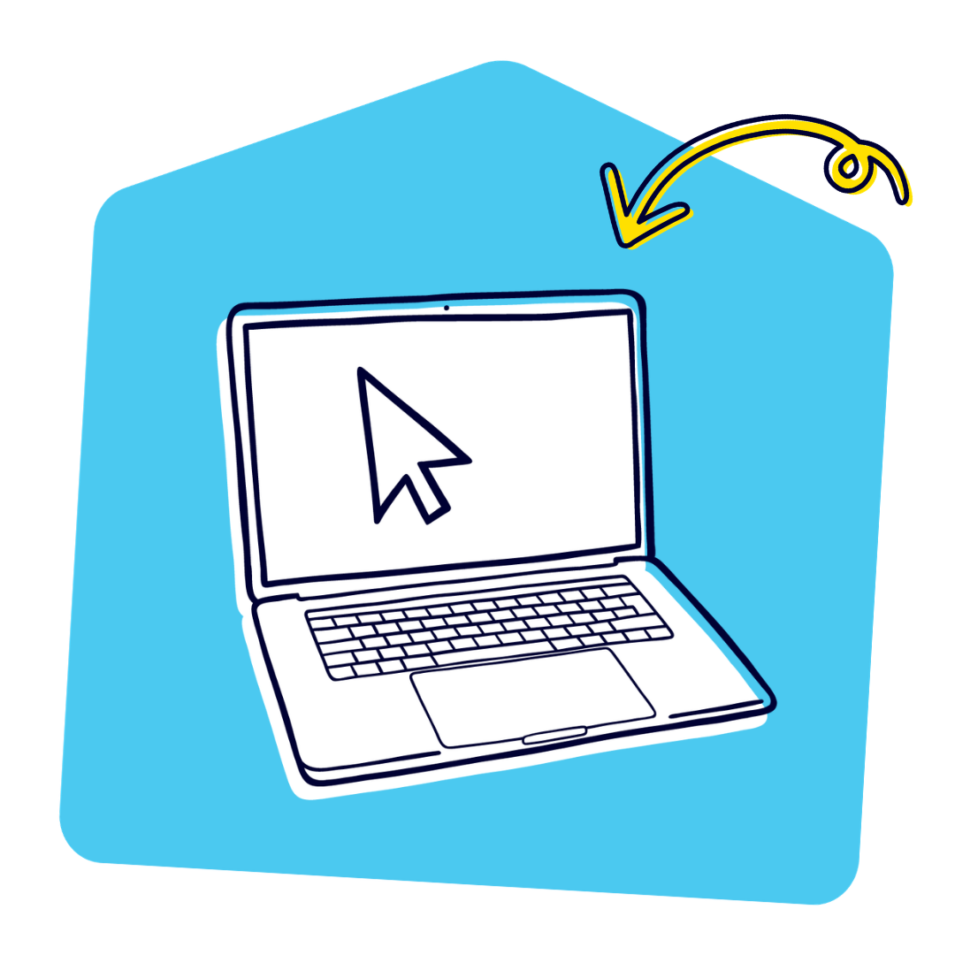 Laptop illustration