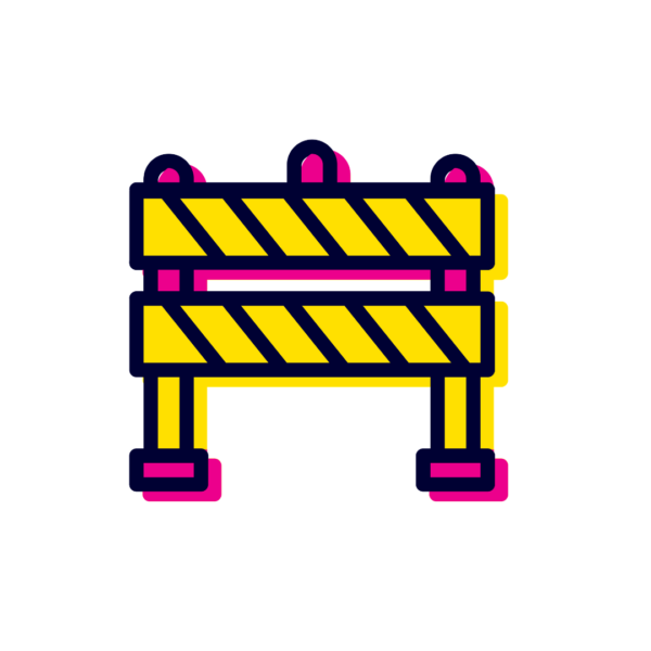 Illustration of a barrier